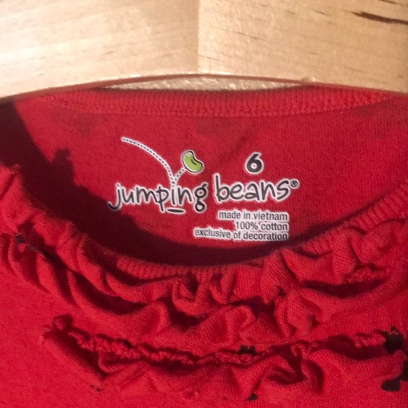 Jumping Beans red dress size 6 - Picture 2 of 2